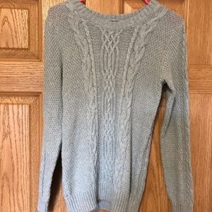 Gray Knit Sweater